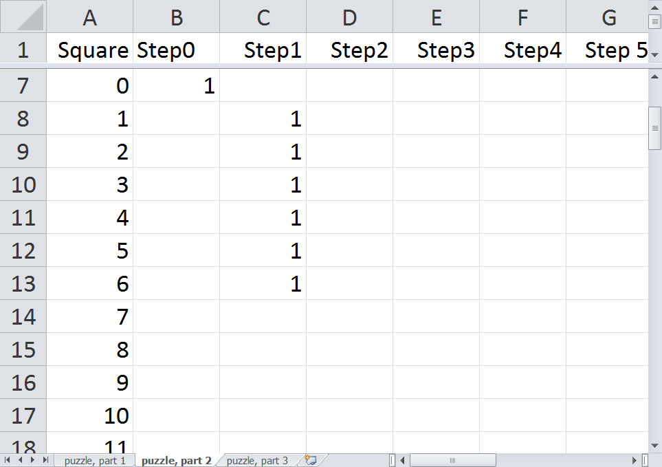 Spreadsheet - Step 7