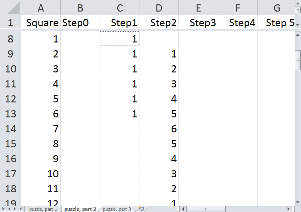 Spreadsheet - Step 8